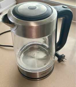 Stainless steel glass electric kettle