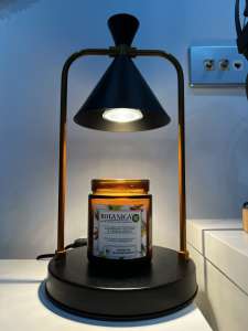 Candle warmer lamp & Ikea SAXHYTTAN Table lamp