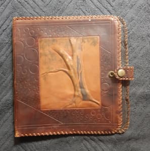 Genuine Vintage Handcrafted Australian Leather Notebook/Journal Holder