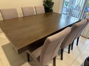 Need sold moving Dining room table and 6 chairs