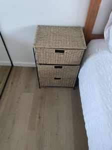 1 pair of bedside tables or drawers