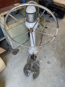 Wheel steering system for yacht 25’ - 35’