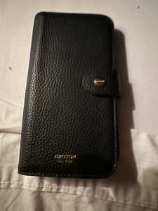 iPhone oroton leather cover