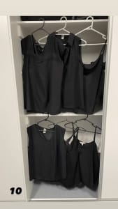 Black Singlets and Top $15 each or 4 for $50!