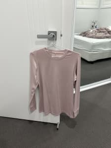 Hijab house blush pink shirt dress