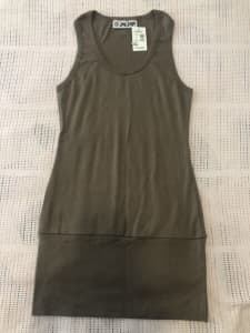 Ladies Size XS Light Brown Jay Jays Singlet Top ~Brand New With Tags