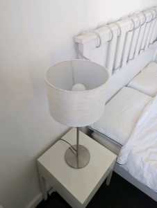 SET OF TWO BEDSIDE LAMPS