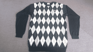 Lacoste Black Wool Sweater
