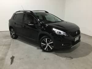2017 Peugeot 2008 A94 MY17 GT-Line Black 6 Speed Sports Automatic Wagon