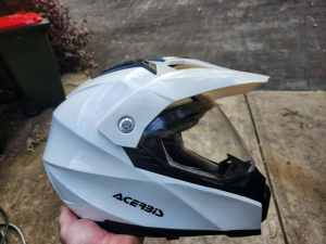 Acerbis helmet m dual sport adventure style 