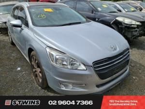 WRECKING 2013 PEUGEOT 508 - 2.L AUTO (STOCK ST2733)