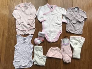 Bonds Baby Bundle for Newborn - Pink Tones