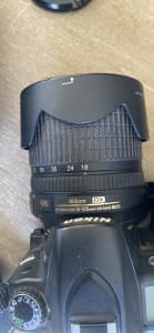 Nikon D80 camera with extra lens and case