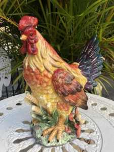 Rooster Statue. Rooster Garden Ornament. St Andrews Rooster