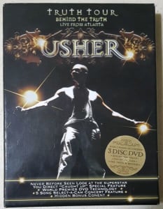 Usher, Truth Tour, Behind The Truth, Limited Edition 3-DVD Box Set,
