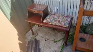 cute Small vintage chair table 