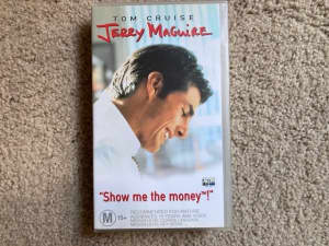 VHS Video - Tom Cruise - Jerry McGuire
