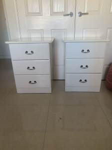 Matching bedside tables units