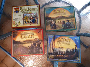 The Settlers of Catan x4 Games.
