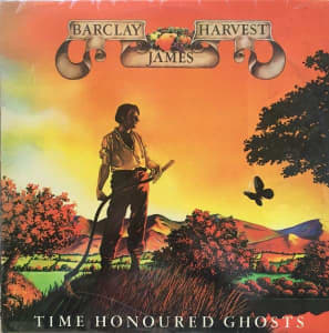 Barclay James Harvest vinyl record Time Honoured Ghosts 1976 AU print