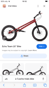 Wanted: Echo Trials Bike