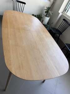 Extendable Timber Dining Table