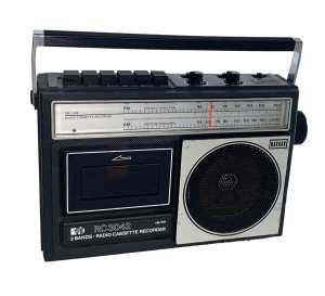 PYE RC-3042 A? FM Radio Cassette Recorder 1980 Restrd w WARRANTY