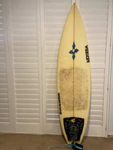 Webster Localmotion surfboard 6’1” $150