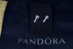 PRICE REDUCED Preloved Pandora earring studs - multiple pairs