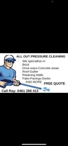 All out pressure cleaning