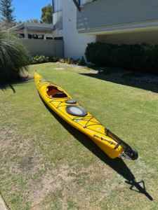 Sea Kayak Wilderness Tsunami 5.3 metres length plus paddle for sale