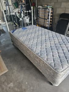 king single bed plus mattress 