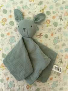 Bub bunny baby comforter security blanket.