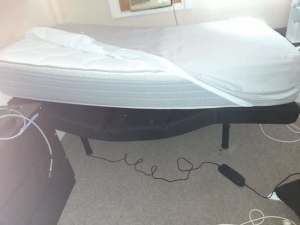 king/single adjustable bed