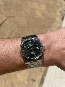 Tissot PRX Powermatic 80 Watch Green Dial