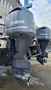Twin 2020 Yamaha F300 Outboards - 2000hrs 
