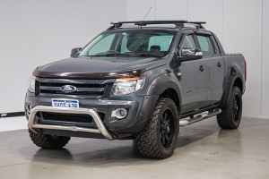 2015 Ford Ranger PX Wildtrak Double Cab Grey 6 Speed Sports Automatic Utility
