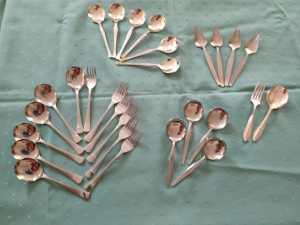 Dessert Spoon and Forks sets