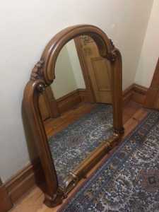 Large ornate mirror imported from Italy