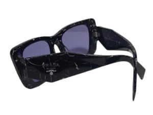 Womens Prada 51 Violet And Havana Black Sunglasses
