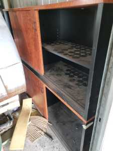 Free timber cabinets
