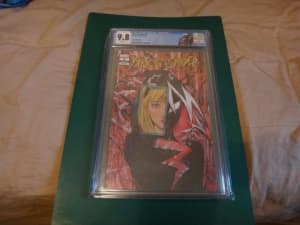Ghost Spider no 8 CGC grade 9.8 comic come with a hard protection case