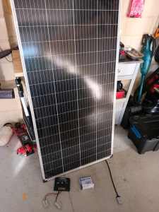 160 watt solar setup