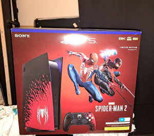spiderman 2 ps5 console 825Gb with box