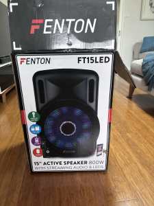 Fenton 15 inch 800 watt led amplifier