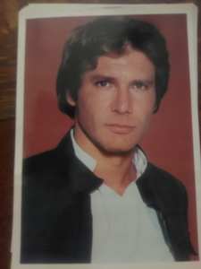 Vintage Star Wars: Empire Strikes Back Topps Giant Photo Card 24 Solo