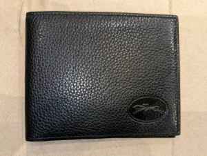 Longchamp Black Calfskin Wallet