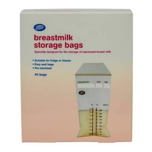 [NEW] 10 x Boots breastmilk storage bags 40 bags