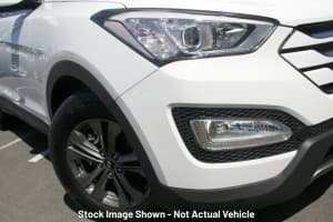 2013 Hyundai Santa Fe DM MY13 Active White 6 Speed Sports Automatic Wagon