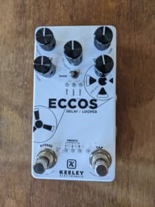 Keely ECCOS Delay/Looper Pedal